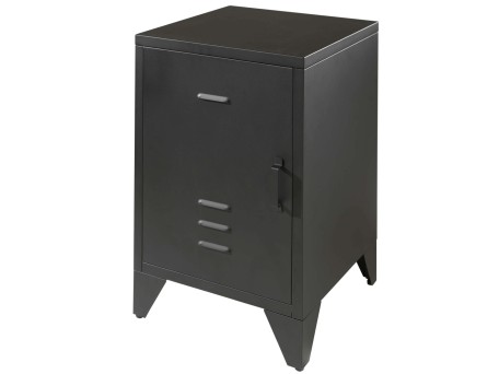 Κομοδίνο μεταλλικό  Bronxx  μαύρο